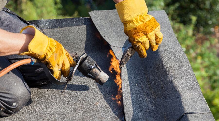 Professional gutter cleaning in Marion, ND